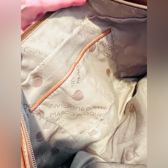 Marco Buggiani Croc Embossed Leather Bag - Picture 8 of 10